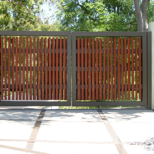 Modern Picket Gate